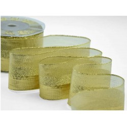 NASTRO TESSUTO NETTUNO mm50x20mt COL.102 ORO