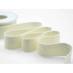 NASTRO SUGAR CANE mm40x20mt COL.102 ORO BIANCO