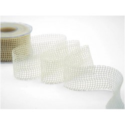 NASTRO RETINA mm50x15mt COL.59 VANIGLIA