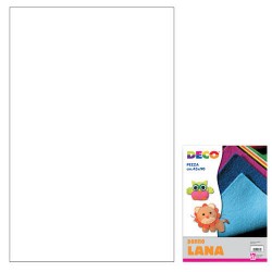 PANNO LANA PEZZA 45x90cm BIANCO