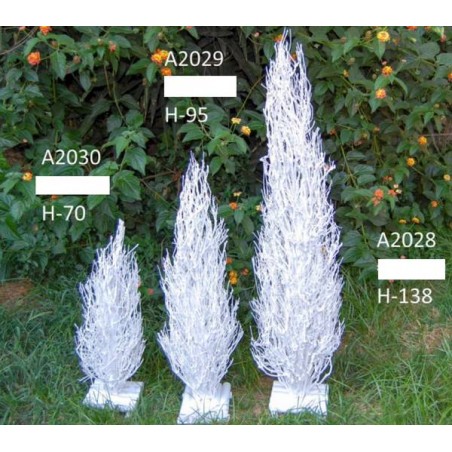 ALBERO LEGNO BIANCO H.95cm A2029