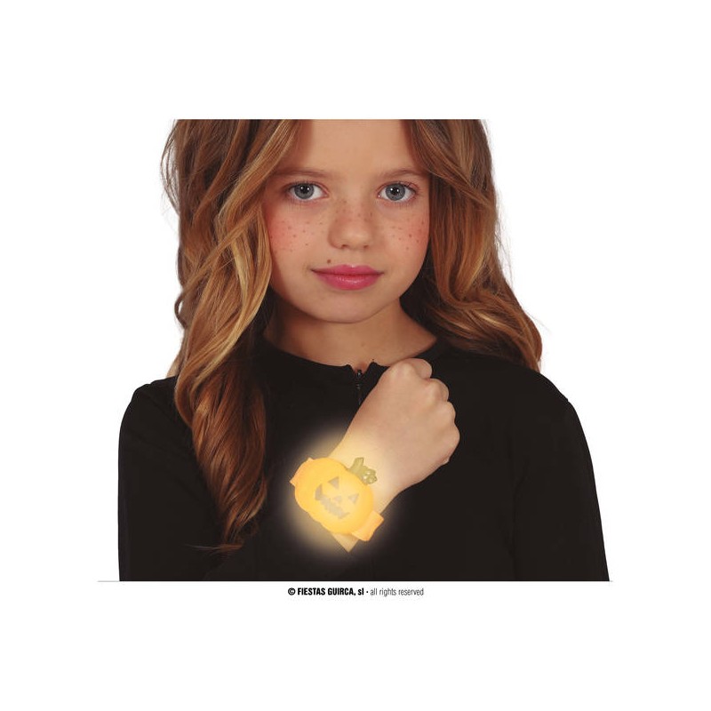 BRACCIALETTO ZUCCA CON LUCE 5x4cm