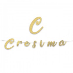 FESTONE ITALIC CRESIMA METAL cm15x3mt