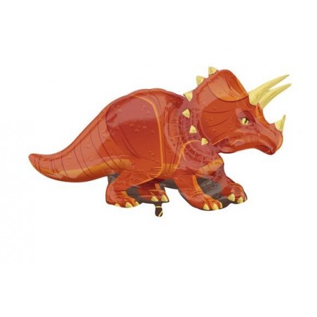 PALLONE MYLAR S/SHAPE TRICERATOPO 106cm