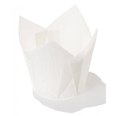 PIROTTINI TULIP 50x50mm H.72mm BIANCO 120pz