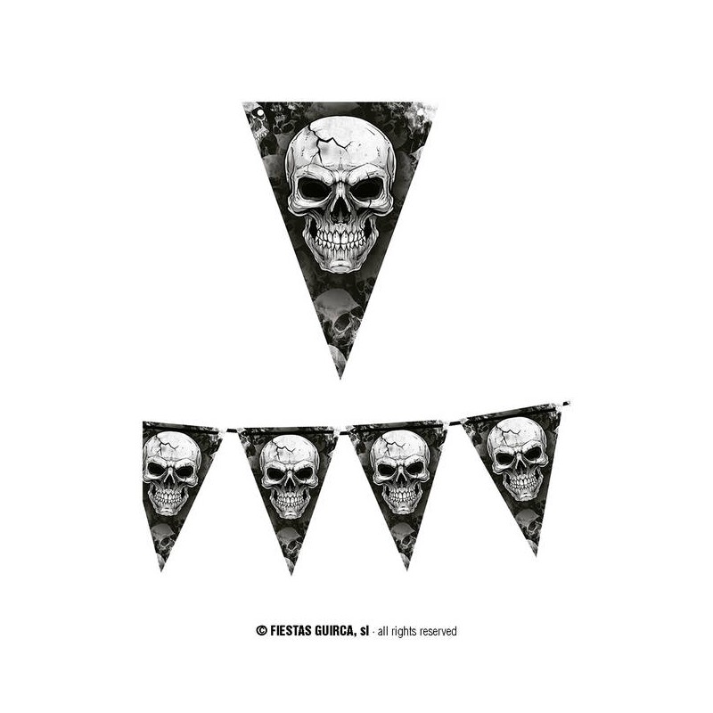 FESTONE TESCHI 300cm 20x30 IN CARTA