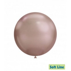 PALLONCINI LATTICE SOFT LINE CHROME 18 46cm ROSE GOLD 118 20pz RC