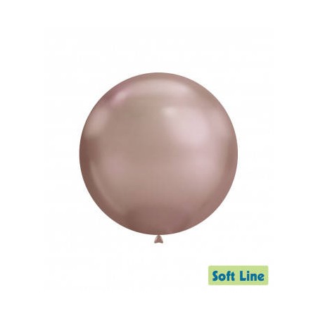 PALLONCINI LATTICE SOFT LINE CHROME 18 46cm ROSE GOLD 118 20pz RC