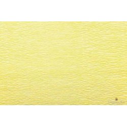CARTA CRESPA gr.180 ROTOLO cm.50x250 GIALLO CANARINO 574 CR