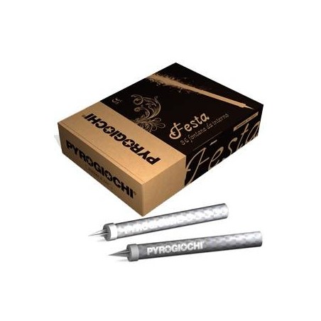 CANDELOTTI TORTA FESTA SILVER 36pz