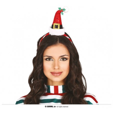 CERCHIETTO CAPPELLINO BABBONATALE