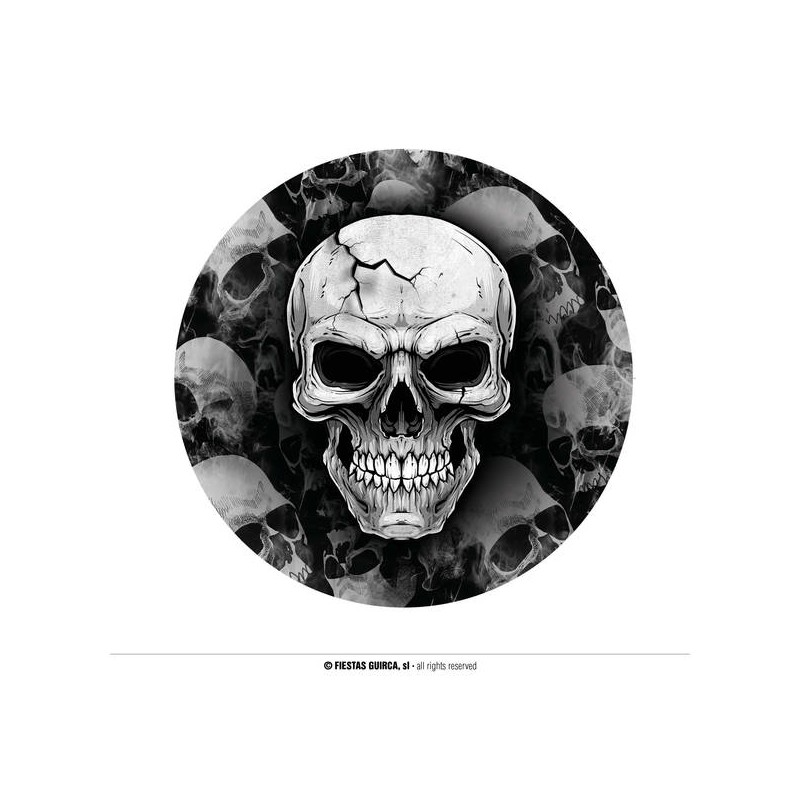 PIATTI TESCHIO 23cm 6pz