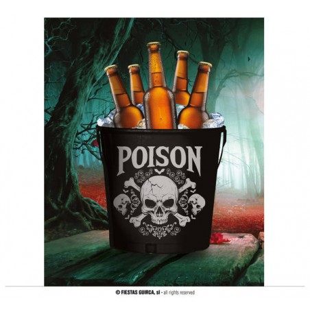 SECCHIELLO IN METALLO POISON 19x23cm