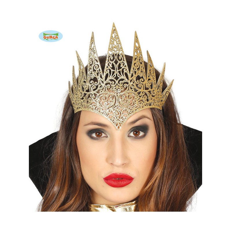 CORONA DIADEMA REGINA ORO