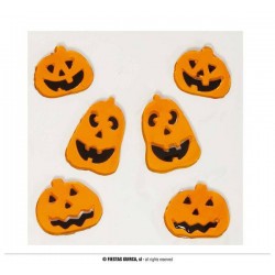 DECORAZIONE GEL ZUCCHE 25x25cm