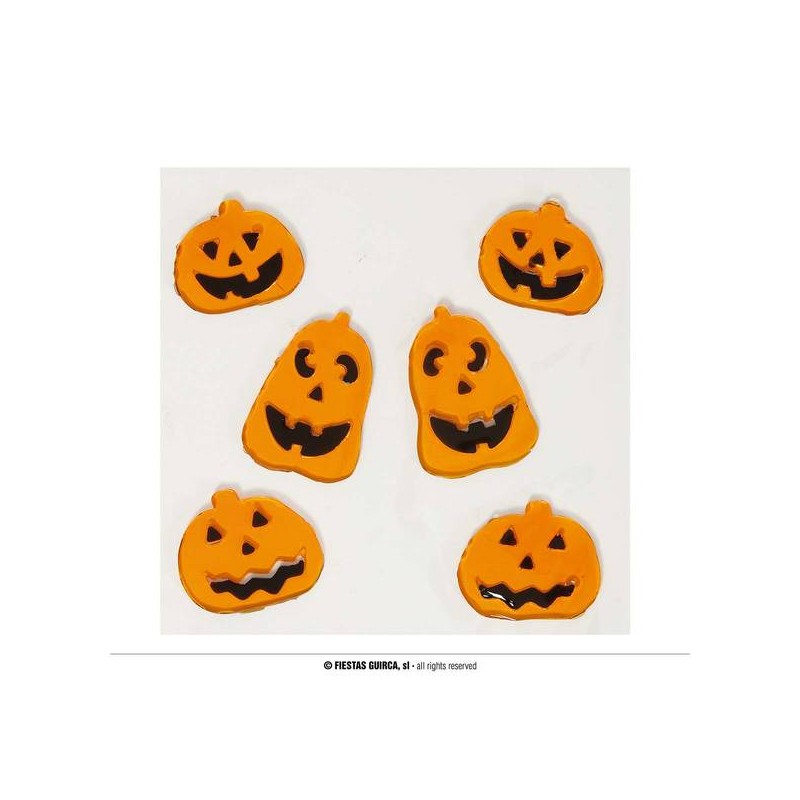 DECORAZIONE GEL ZUCCHE 25x25cm