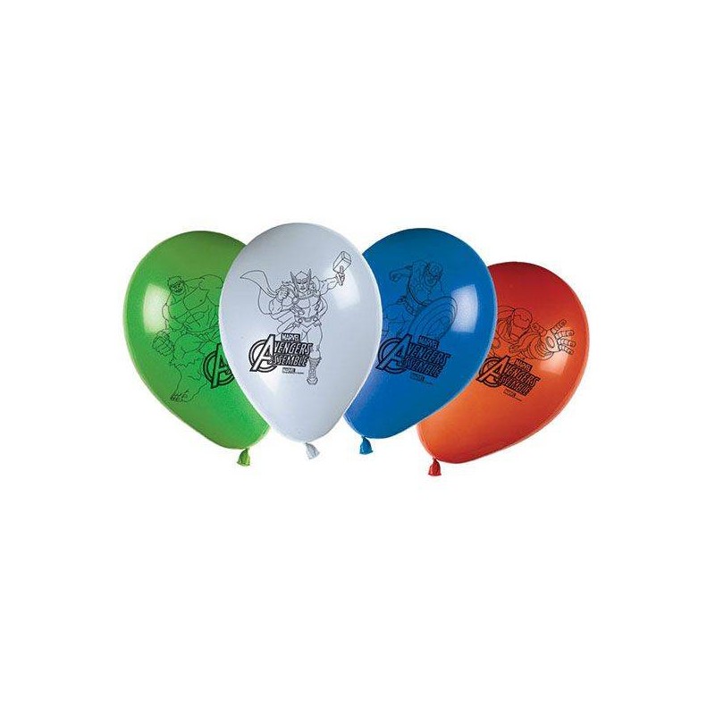 PALLONCINI LATTICE AVENGERS 28cm 8pz