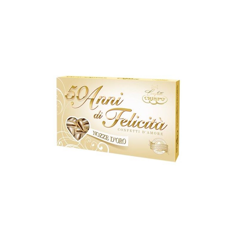 CONFETTI MANDORLA NATURALE ORO 500gr