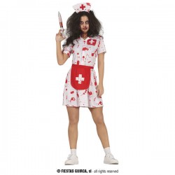 COSTUME BLOODY INFERMIERA DONNA TG.M 38-40