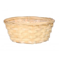 CESTO TONDO BAMBOO Ø20x9cm NATURALE