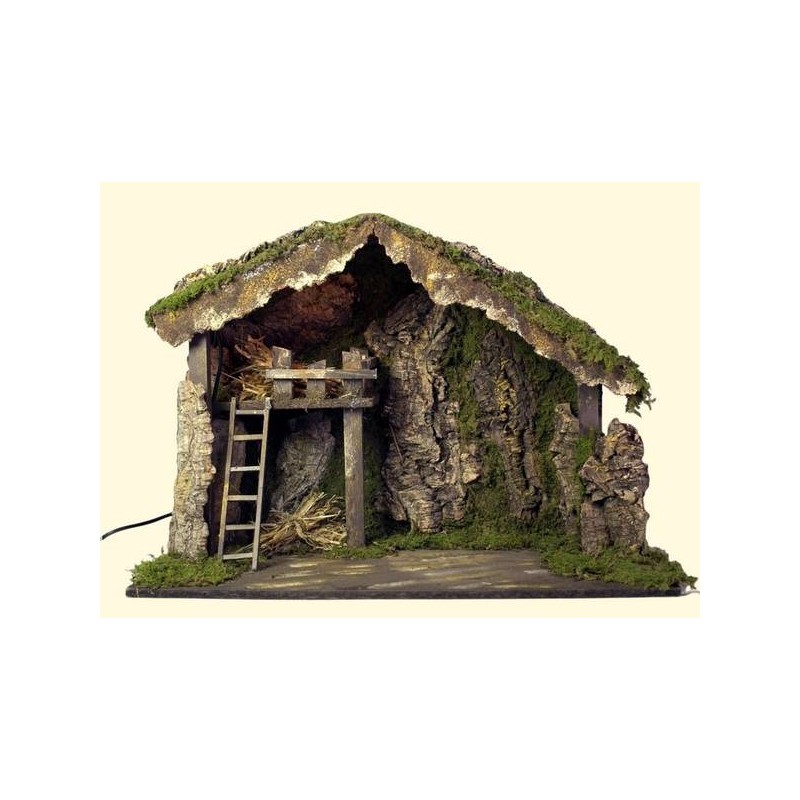 CAPANNA 60x34x43cm CON LUCE