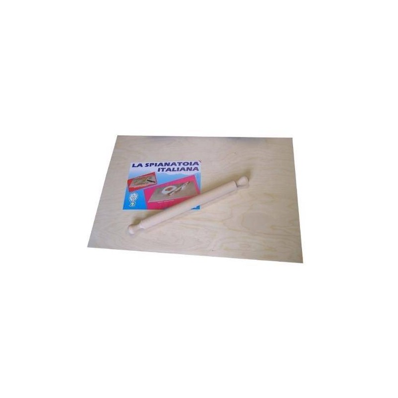 SPIANATOIA LEGNO CON MATTARELLO 50x30x1,2cm ART.112