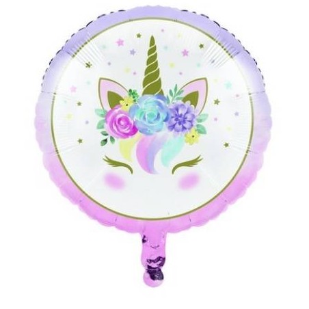 PALLONE MYLAR 18 43 cm UNICORN BABY