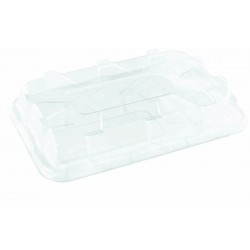 COPERCHIO LARGE PET RETTANGOLARE 46x30xh.6,5 25pz
