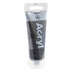 TUBETTO COLORE ACRILICO METAL 75ml ANTRACITE 800 PRIMO