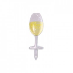 PALLONCINO MYLAR MINI SHAPE 20'' FLUTES 18x50cm