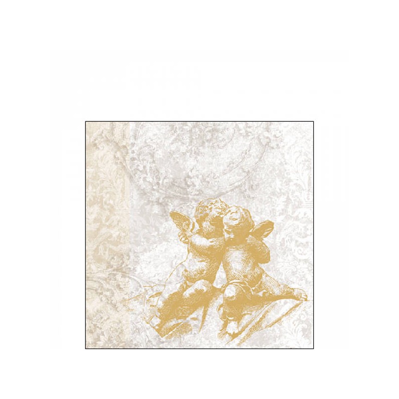 TOVAGLIOLI 25x25 CLASSIC ANGELS GOLD 20pz