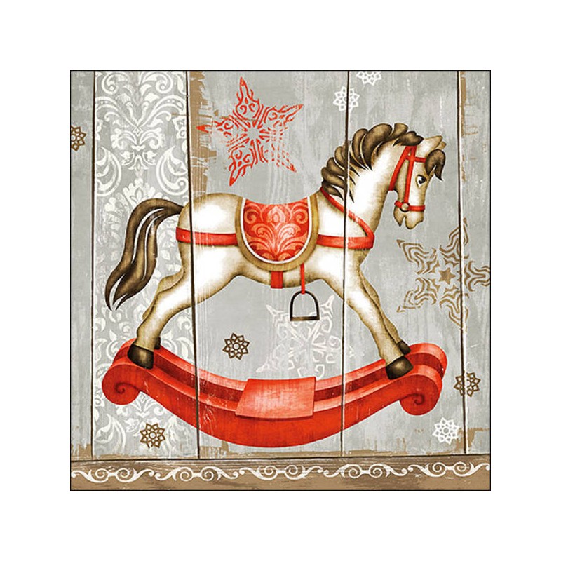 TOVAGLIOLI 33x33 ROCKING HORSE 20pz