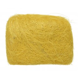 BUSTA PAGLIETTA SOTTILE PER DECORAZIONI 14x5x18cm GIALLO