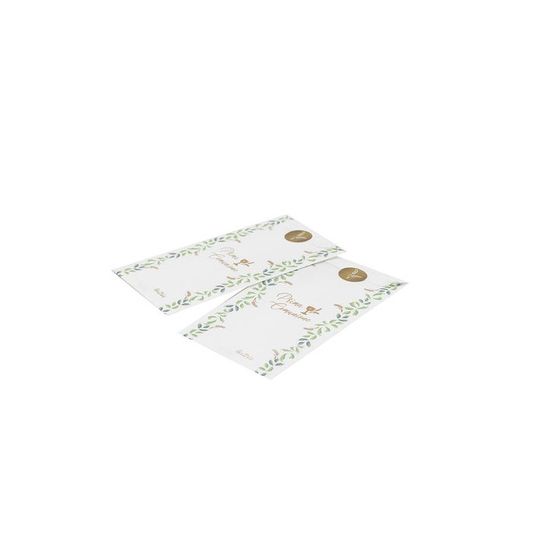 SACCHETTO CARTA STAMPA COMUNIONE ORO 8x14cm