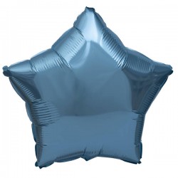 PALLONE MYLAR STELLA BLU ø45cm