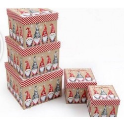 SCATOLA GNOMI QUADRATA 3/5