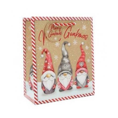 SHOPPER GNOMI CARTA 26x33cm