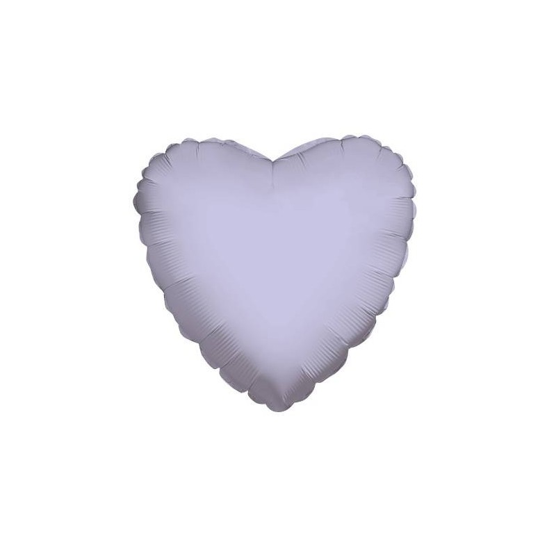 PALLONE MYLAR CUORE LILLA 18 43cm 1pz RC