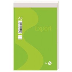 BLOCCO NOTES EXPORT A6 60fg BM