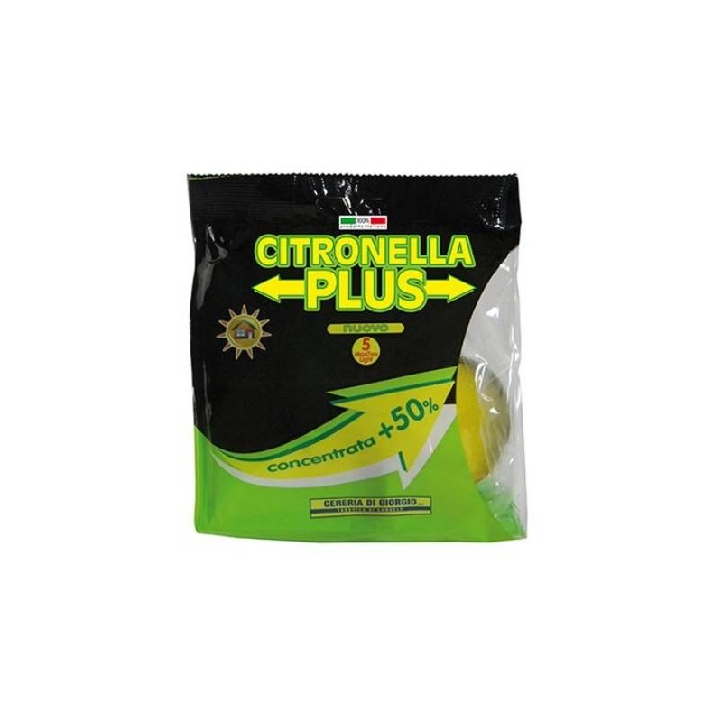 MAXI TEA CANDLE GIALLO CITRO PLUS 5pz CDG