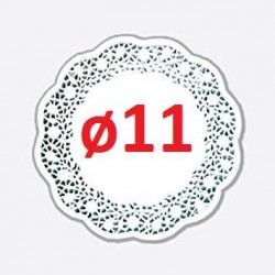 PIZZO PORCELLANATO TONDO ø11 10pz