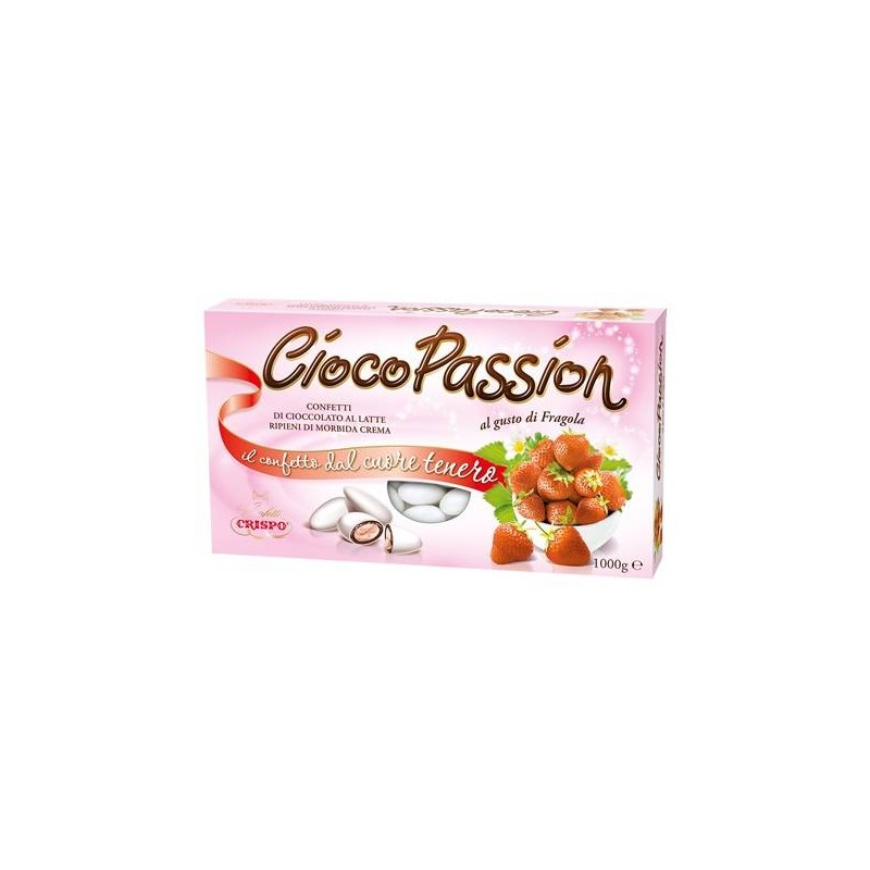 CONFETTI CIOCO PASSION FRAGOLA 1kg