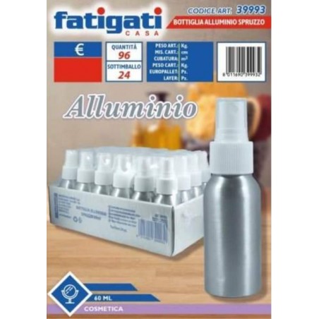 BOTTIGLIA ALLUMINIO SPRAY 60ml