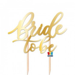 CAKE TOPPER BRIDE TO BE