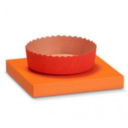 FORMA COTTURA TORTINA ø155x35mm ROSSA PB15535PRE 30pz