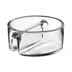 PORTAOGGETTI IN VETRO H6 ø14,5cm 14-3532