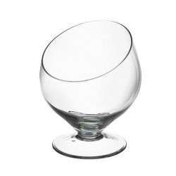 COPPA VETRO TAGLIO OBLIQUO H15,5 ø10 AL-202