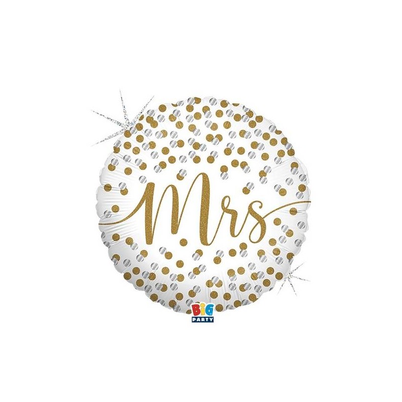 PALLONE MYLAR 18 45cm ' MRs'