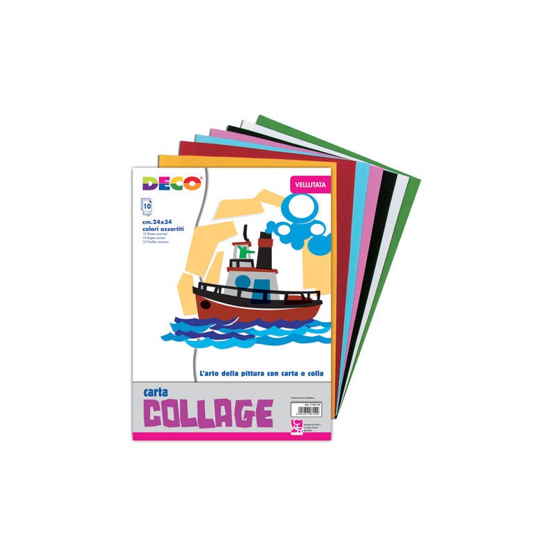 ALBUM CARTA COLLAGE 24x34 ADESIVA CWR