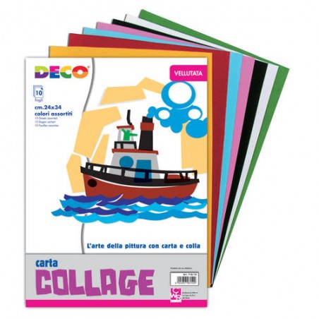ALBUM CARTA COLLAGE 24x34 ADESIVA CWR